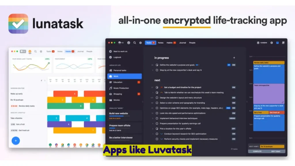 Apps like Luvatask​