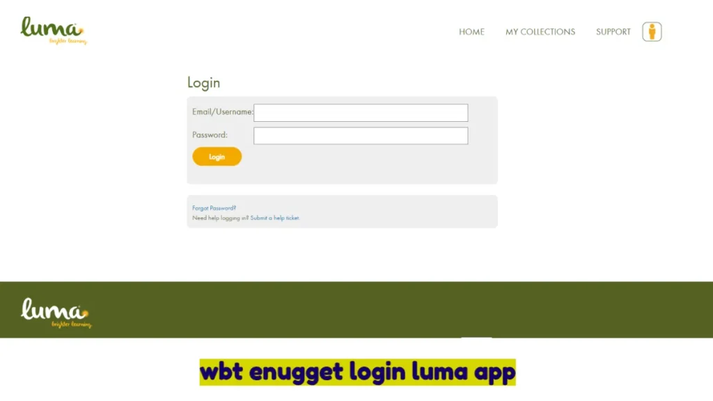 wbt enugget login luma app