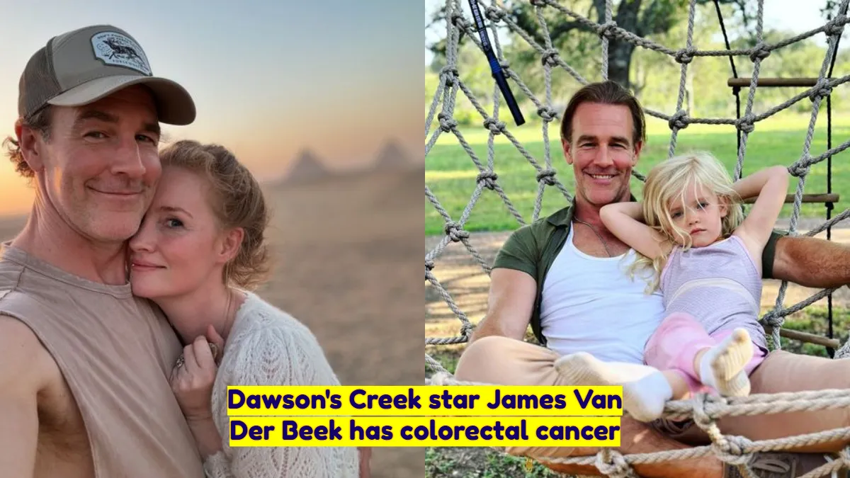 Dawson's Creek star James Van Der Beek has colorectal cancer