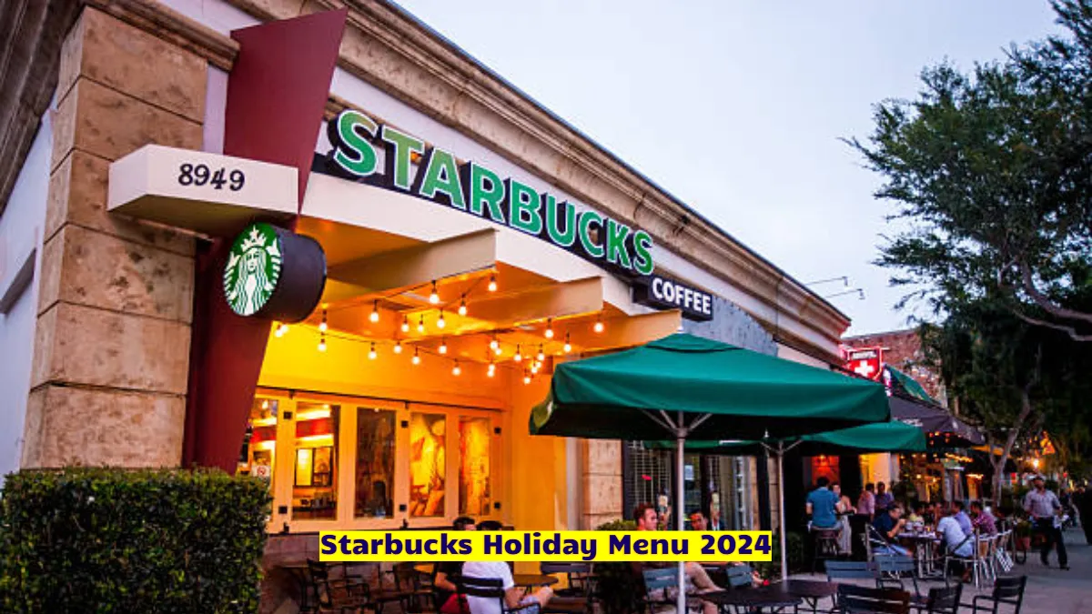 Starbucks Holiday Menu 2024